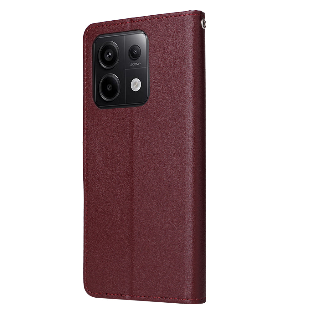 For Xiaomi Redmi Note 13 Pro 5G / Poco X6 5G Phone Case Wallet Stand Leather Cover For Xiaomi Redmi Note 13 Pro 5G / Poco X6 5G Phone Case Wallet Stand Leather Cover